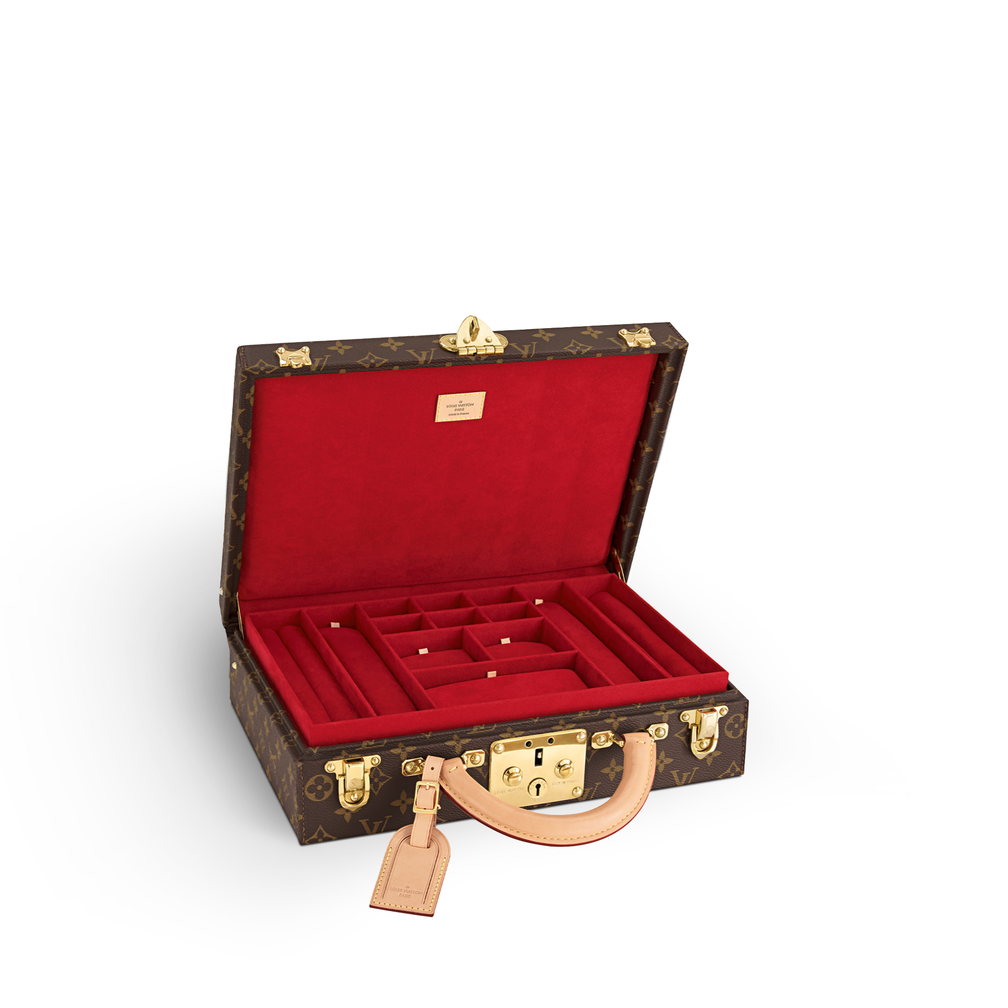 Boite Bijoux Monogram Canvas - Luxury Travel - M20076 Brown